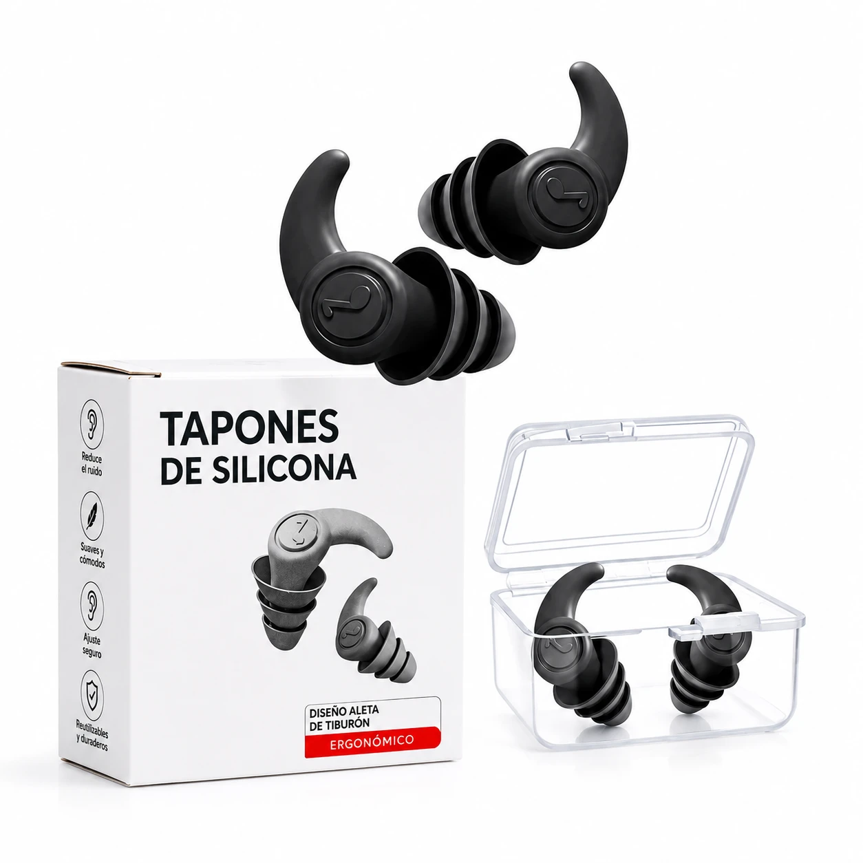 BOUN Industrial — tapones de silicona ergónomicos para trabajo