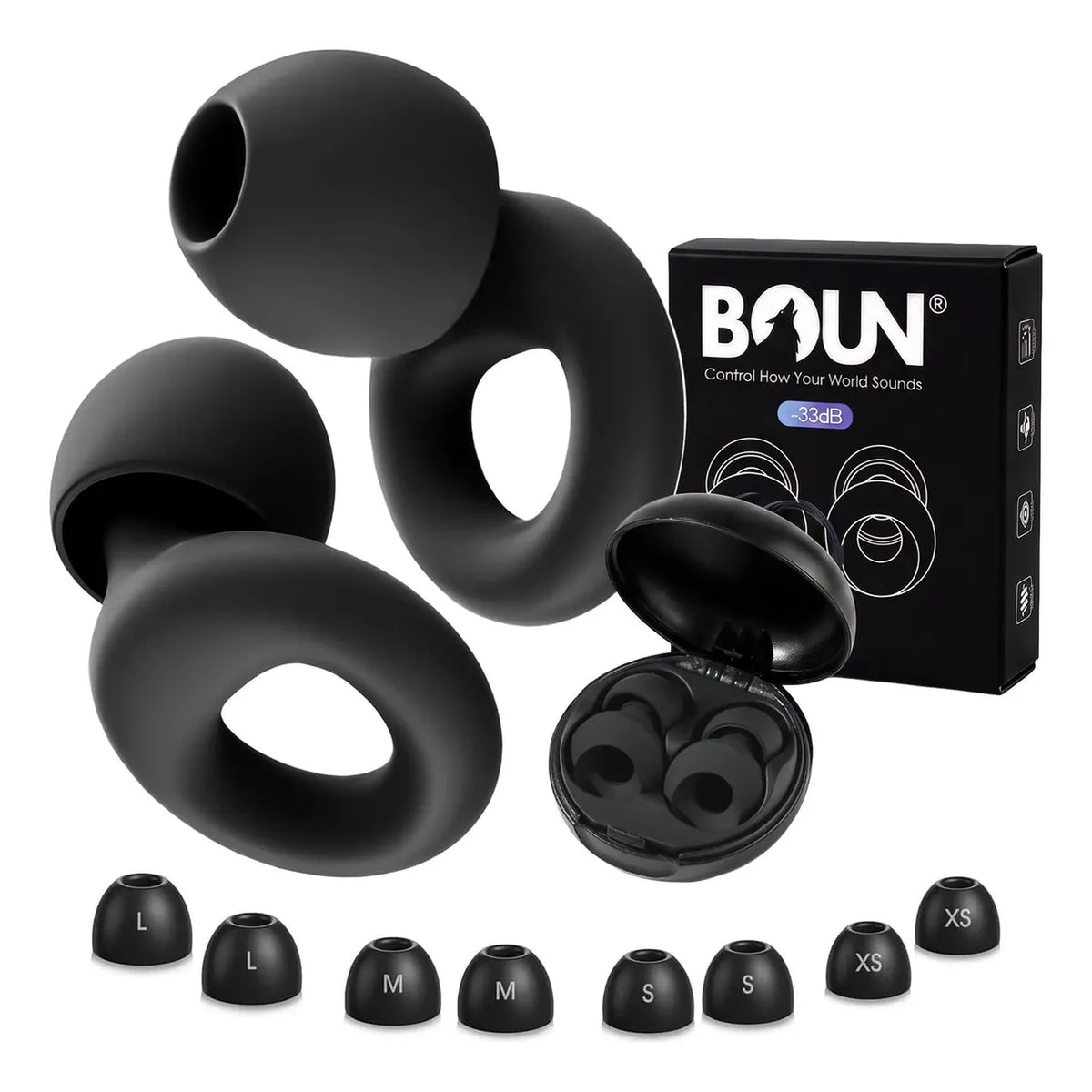 Combo Sleep 2.0 BOUN · Gris Azulado + Negro